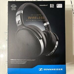 Sennheiser HD 4.50BTNC Black and Silver Wireless Headphones